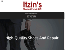 Tablet Screenshot of itzinsshoes.com